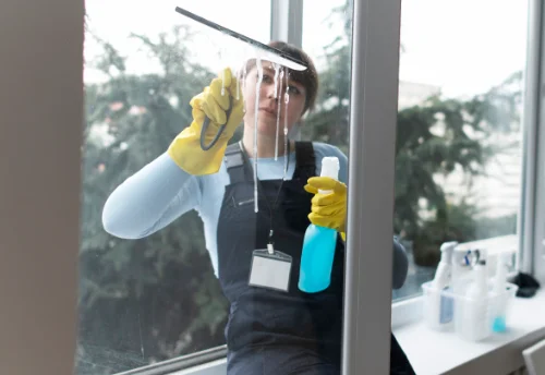Nettoyage de vitres intérieures et extérieures à Gespunsart